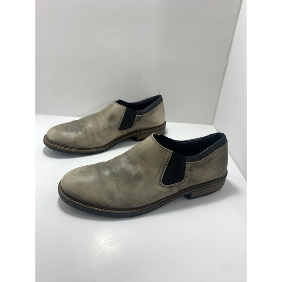 Naot Men’s Director Slip On Leather Gray Black Shoes Size 12-12.5 US main image 4